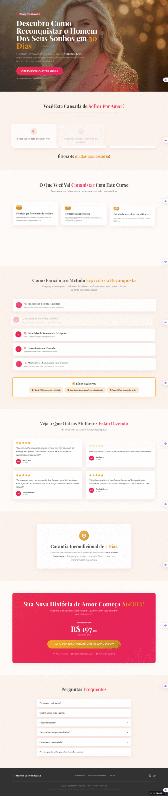 reconquistar um homem